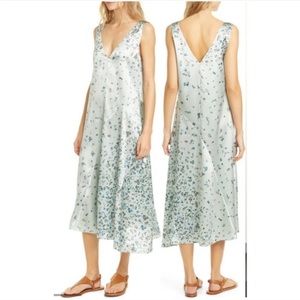 NEW Vince Floral Asymmetrical Dress